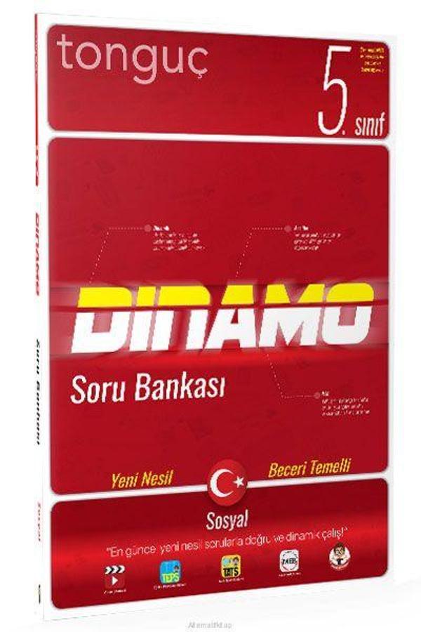 Tonguç Yayınları 5. Sınıf Sosyal Bilgiler Dinamo Soru Bankası - Tonguç Akademi - Image 1