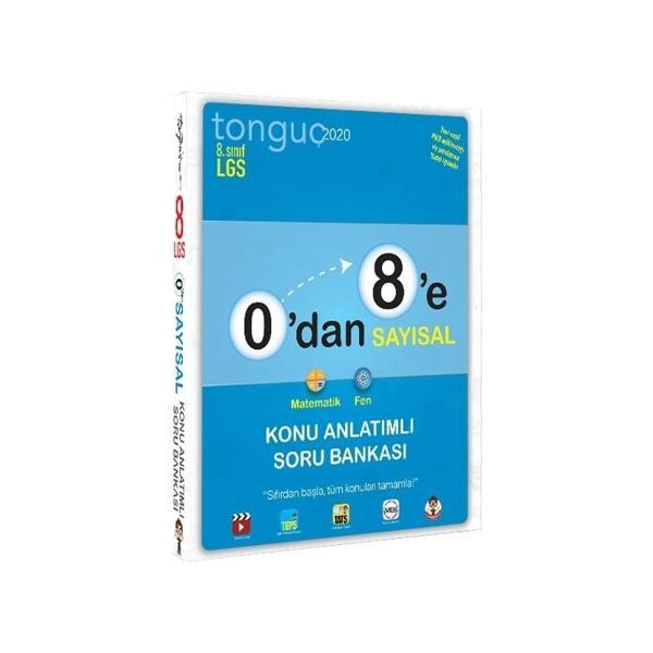 Tonguç Yayınları 8. Sınıf 0'Dan 8'E Sayısal Konu Anlatımlı Soru Bankası  - Tonguç Akademi - Image 1