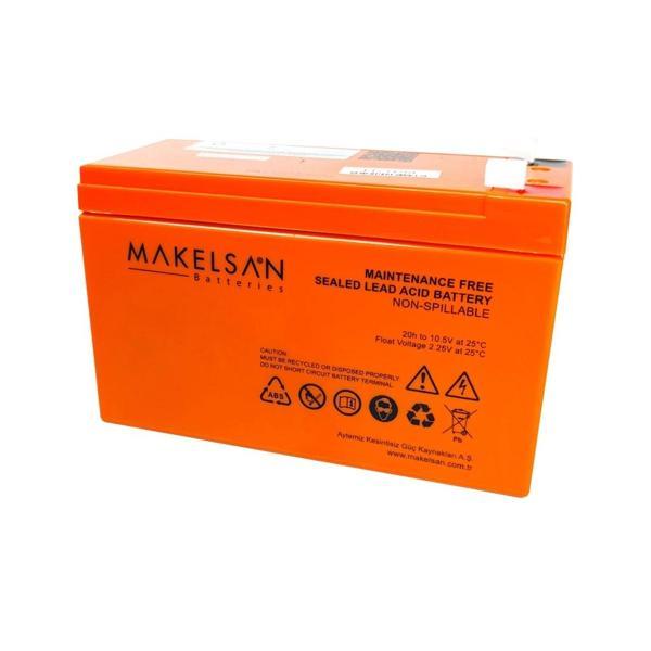 Makelsan 12v 9ah, Bakımsız, Kuru Akü. Ups İçin Uygundur. - Image 1