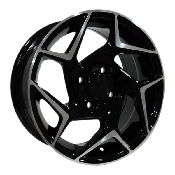 6 X 14 DY-064 4X108 ET35 63,4 BLACK MACHINED XL - Image 1