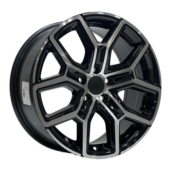 7 X 16 DY-946 4X100 ET39 67.1 BLACK MACHINED XL - Image 1