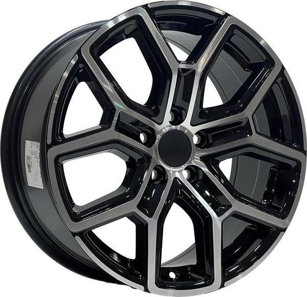 7 X 16 DY-946 4X100 ET39 67.1 BLACK MACHINED XL - Image 1