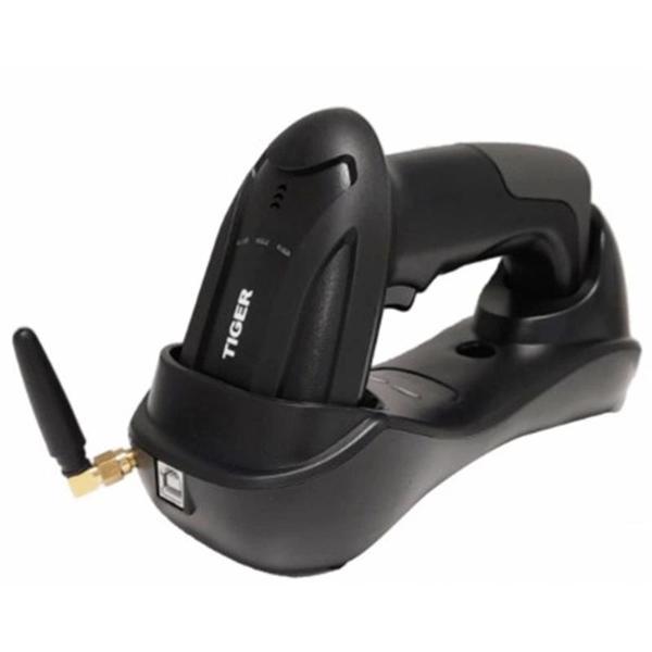 Tıger Ls42 2d Karekod Kablosuz Usb Barkod Okuyucu + Cradle - Image 1