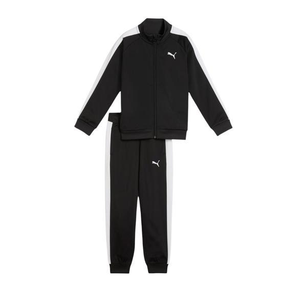 633777-01 Puma T7 Always On Track Suit &Ccedil;ocuk Eşofman Takımı Siyah - Image 1