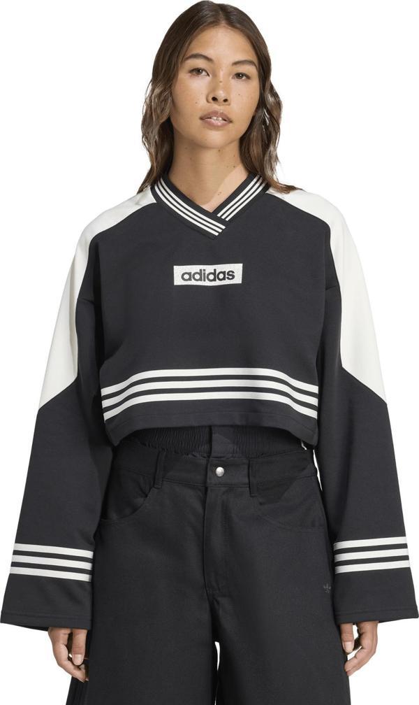 JW7273-K adidas Crew Sweatshırt Kadın Sweatshirt Siyah - Image 1