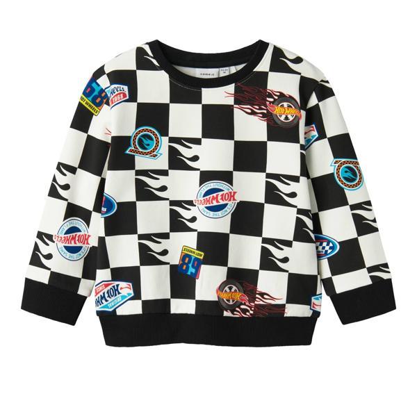 I13238364-BLACK Name It Nmmdrewy Hotwheels Nreg Swe Bru Sky &Ccedil;ocuk Sweatshirt Siyah - Image 1