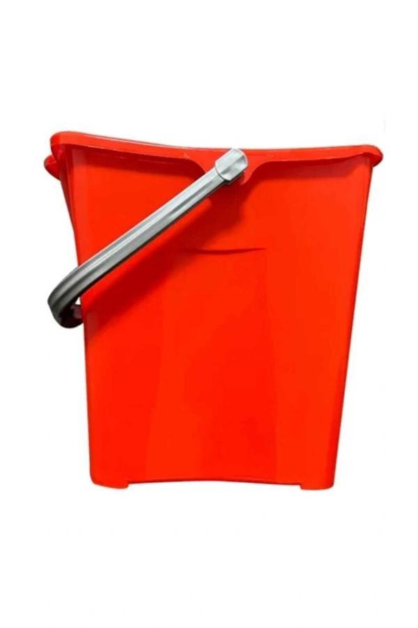 Elcy (Yedek Kova) Temizlik Arabası, Paspas Arabası Yedek Kovası 25 Lt Kırmızı - Image 1