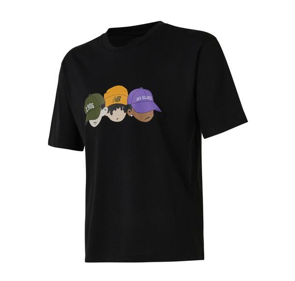 MNT3505-BK New Balance Mnt3505 Erkek T-Shirt Siyah - Image 1