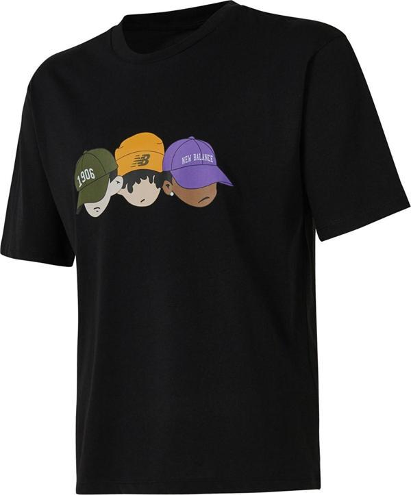 MNT3505-BK New Balance Mnt3505 Erkek T-Shirt Siyah - Image 1