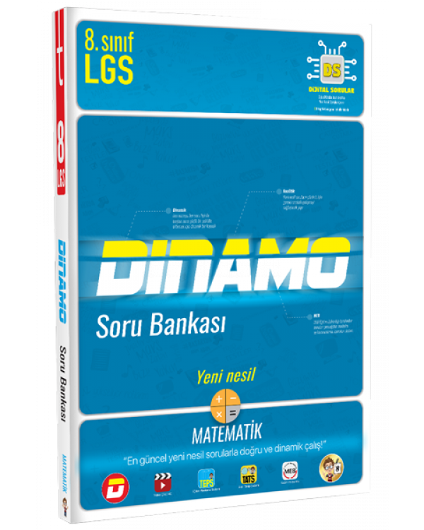 Tonguç Yayınları 8. Sınıf Matematik Dinamo Soru Bankası - Tonguç Akademi - Image 1