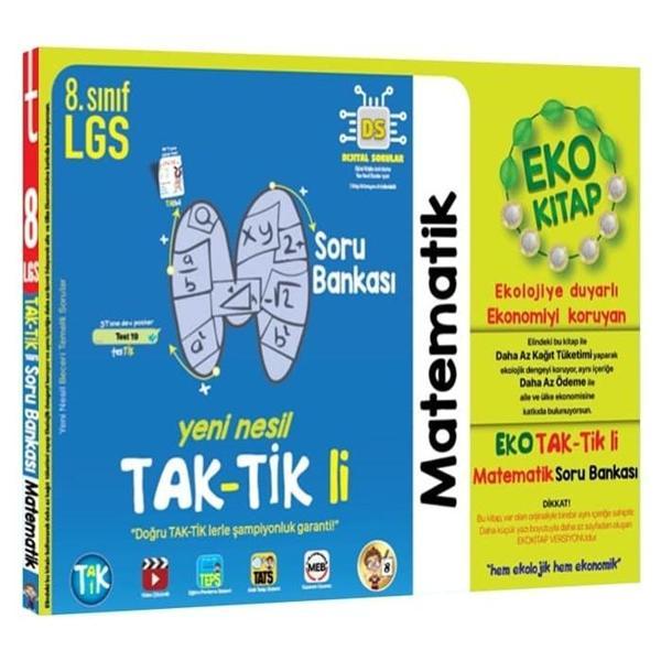 Tonguç Yayınları 8. Sınıf Matematik Eko Taktikli Soru Bankası - Tonguç Akademi - Image 1