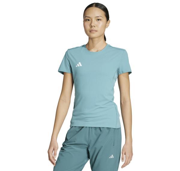 JM8337-K adidas Adızero E Tee Kadın T-Shirt Mavi - Image 1