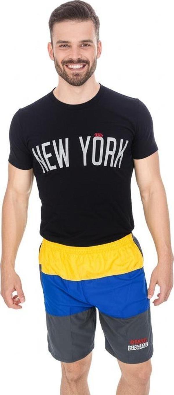 Oppland Erkek Deniz Şortu Beli Lastikli ve Bağcıklı Cepli File Astarlı Su Tutmayan OPEDS26STNMOD32 - Image 1