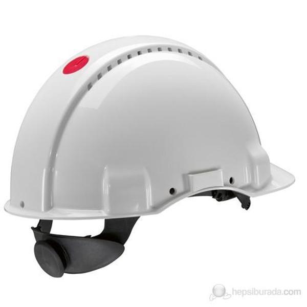 3m G3000 Peltor Beyaz Havalandırmalı Vidalı Baret - Image 1