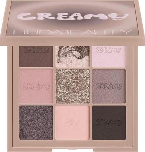 HUDA BEAUTY Creamy Obsessions Grey - Göz Farı Paleti - Image 1