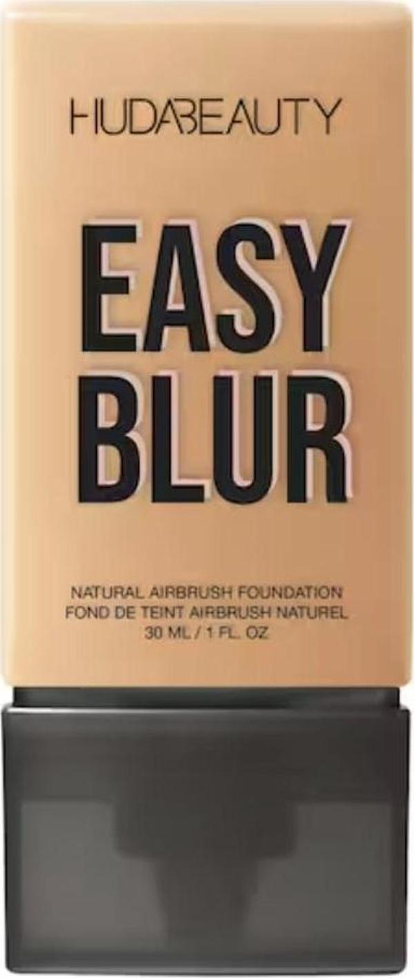 HUDA BEAUTY Easy Blur Natural Airbrush Foundation 330N Butter Pecan  - Fondöten 30 ml - Image 1