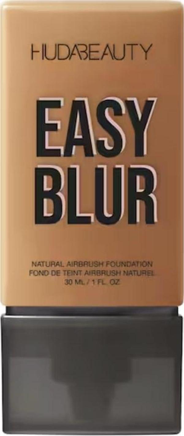 HUDA BEAUTY Easy Blur Natural Airbrush Foundation 500G Mocha  - Fondöten 30 ml - Image 1