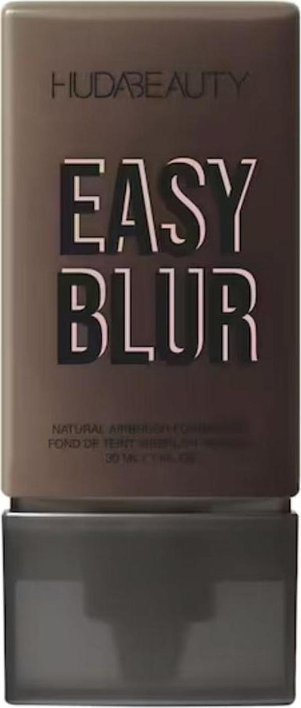 HUDA BEAUTY Easy Blur Natural Airbrush Foundation 600N Espresso  - Fondöten 30 ml - Image 1