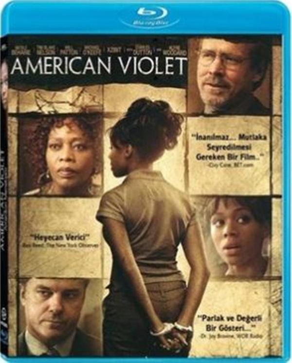 Amerikan Menekşesi - American Violet ( Türkçe Dublaj ) ( Ambalajında - Sıfır ) Blu-Ray Disc - Horizon International - Image 1