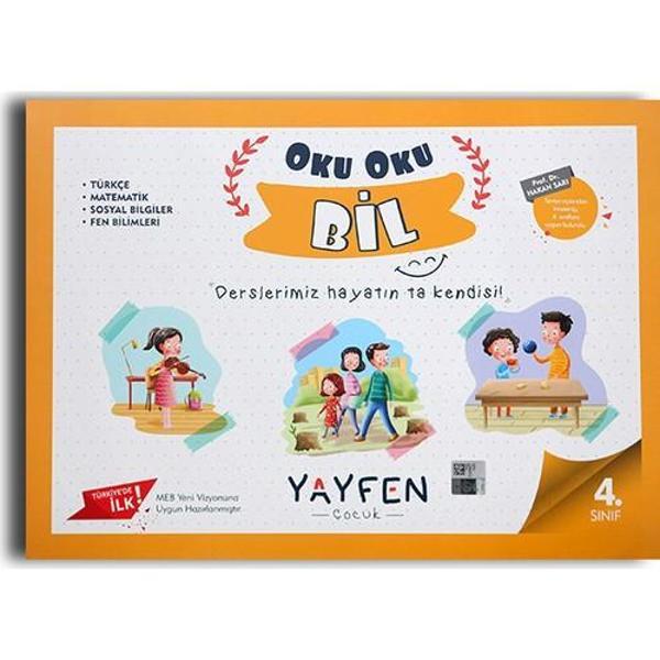 Yayfen Yayınları 4. Sınıf Tüm Dersler Oku Oku Bil - Yayfen Yayınları - Image 1