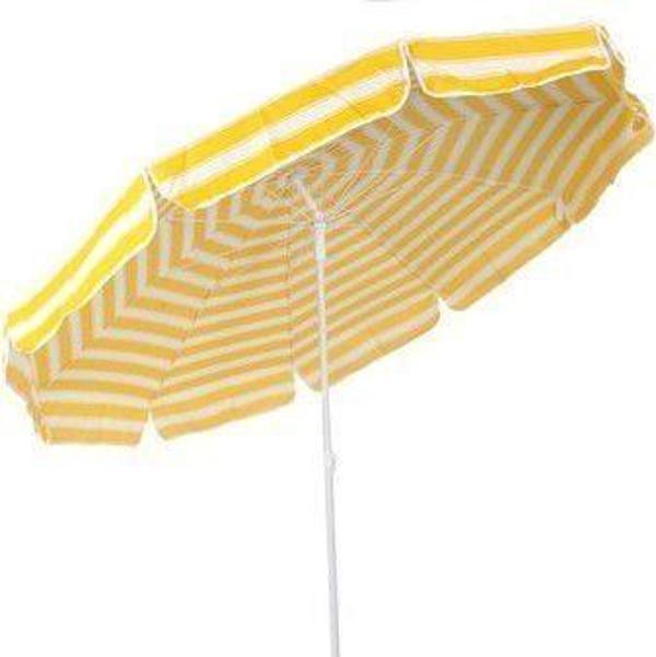 2 Metre Gölgelik Şemsiye Plaj Balkon Bahçe Teras Şemsiyesi Gölgelik Katlanır Özellik Plaj Şemsiyesi - Image 1