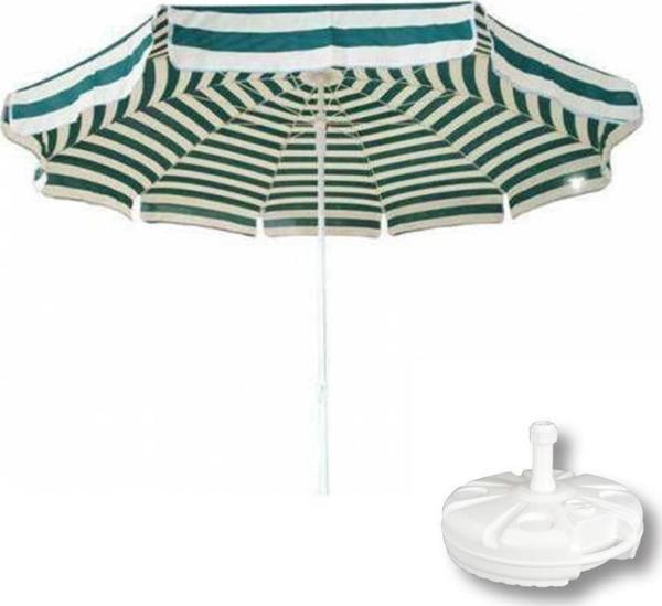 Plaj Şemsiyesi - Balkon - Bahçe - Teras Şemsiyesi - 2metre Şemsiye + Şemsiye Bidonu - Image 1