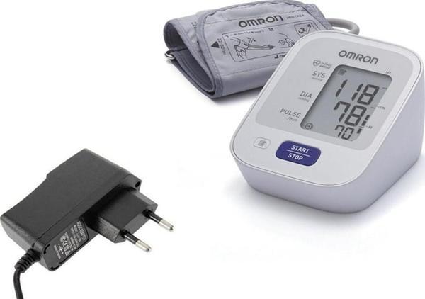 Omron M2 HEM-7121-E Üst Koldan Ölçer Dijital Tansiyon Aleti + Adaptör - Image 1