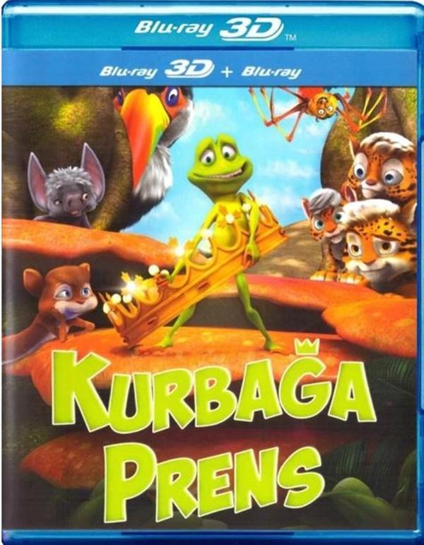 Kurbağa Prens 3D - Ribbit 3D ( Türkçe Dublaj ) ( Ambalajında - Sıfır ) 3D Blu-Ray Disc - Horizon International - Image 1