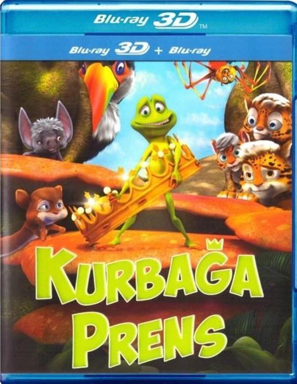 Kurbağa Prens 3D - Ribbit 3D ( Türkçe Dublaj ) ( Ambalajında - Sıfır ) 3D Blu-Ray Disc - Horizon International - Image 1
