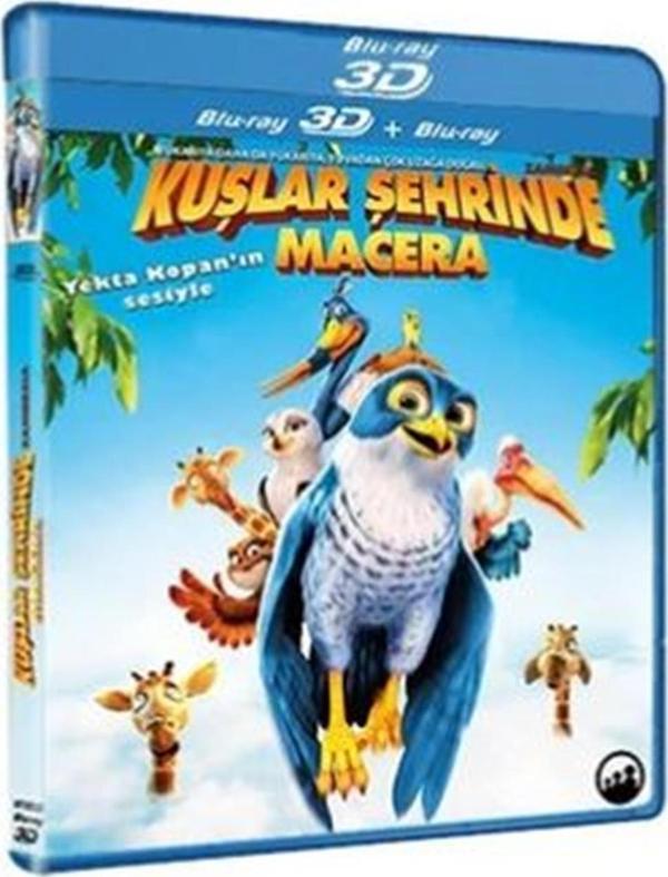 Kuşlar Şehrinde Macera 3D - Zambezia 3D ( Türkçe Dublaj ) ( Ambalajında - Sıfır ) 3D Blu-Ray Disc - Horizon International - Image 1