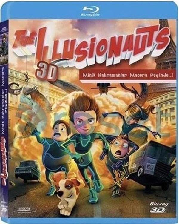 Minik Kahramanlar Macera Peşinde 3D - The Illusionatus 3D ( Türkçe Dublaj ) ( Ambalajında - Sıfır ) 3D Blu-Ray Disc - Horizon International - Image 1