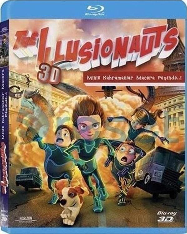 Minik Kahramanlar Macera Peşinde 3D - The Illusionatus 3D ( Türkçe Dublaj ) ( Ambalajında - Sıfır ) 3D Blu-Ray Disc - Horizon International - Image 1