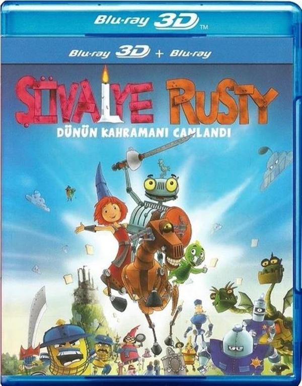 Şövalye Rusty 3D - Knight Rusty 3D ( Türkçe Dublaj ) ( Ambalajında - Sıfır ) 3D Blu-Ray Disc - Horizon International - Image 1