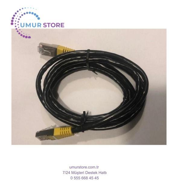 1.5 Metre Cat5 Ftp Ethernet Kablosu Metal Uçlu Ethernet Kablosu - Image 1