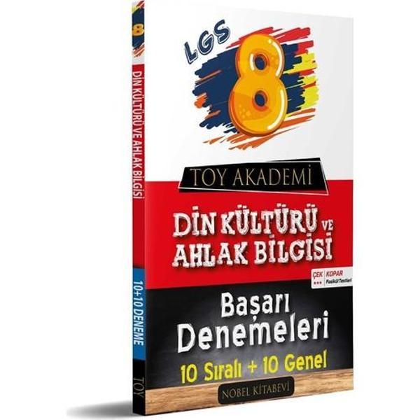 Toy Akademi Yayınları 8. Sınıf Din Kültürü ve Ahlak Bilgisi Başarı Denemeleri - Toy Akademi Yayınları - Image 1