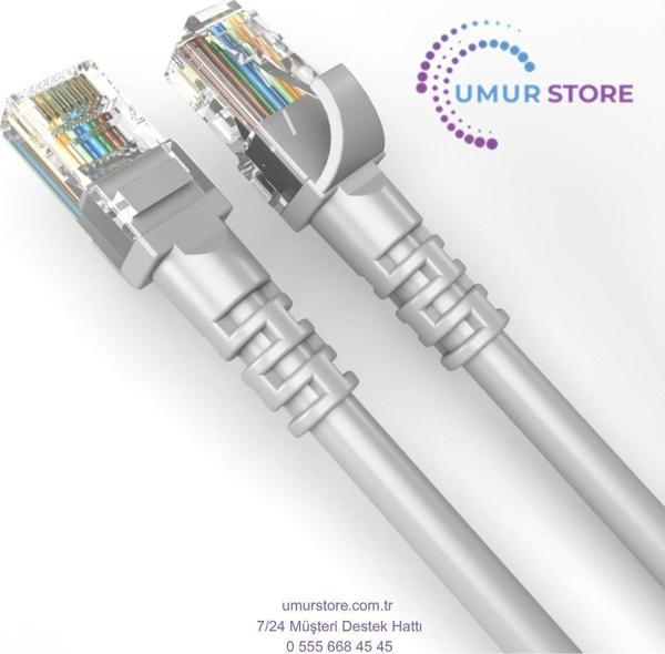 20 Metre Cat6 Network-Ağ-Ethernet Kablosu Gri - Image 1