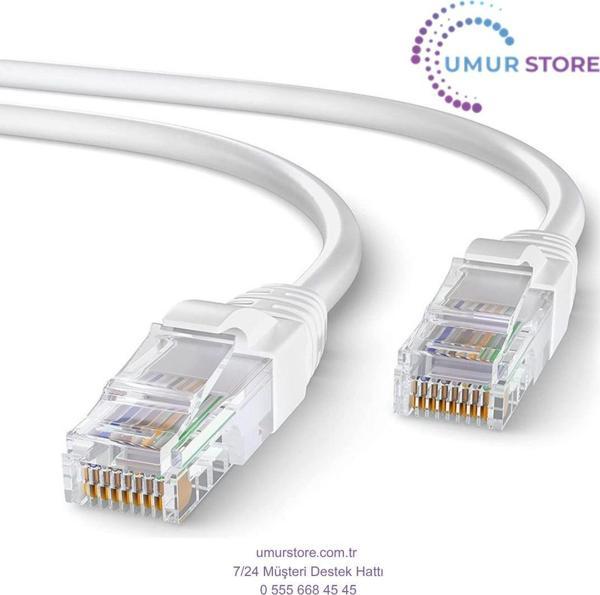 30CM Kısa Cat6 Fabrikasyon Ethernet Lan Ağ Network Patch Kablo - Image 1