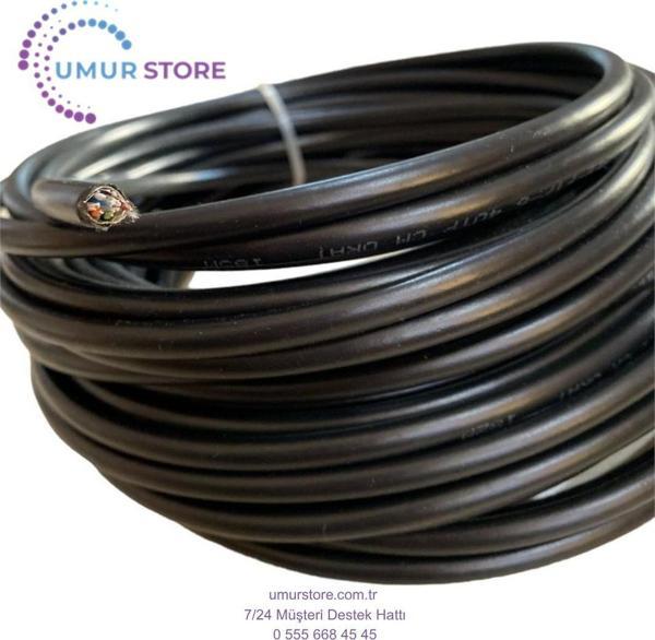 5 Metre 5 mt Modem Pc Arasi Cat 6 Internet Kablosu Kalın - Image 1