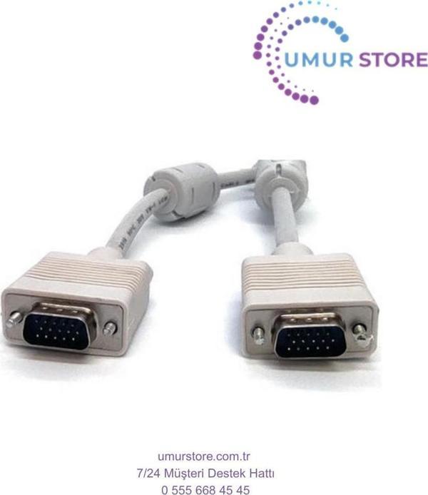 Bc-Dsp-Vg-Mm-20 VGA To VGA 15PIN Erkek-Erkek 3coax AWG28 Ferrıte VGA Kablo 20 mt - Image 1