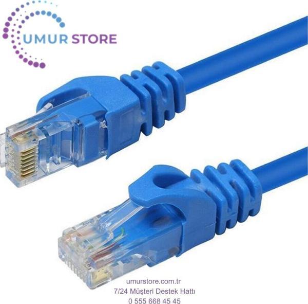 Cat6 30mt Lan Ethernet Kablosu Fabrikasyon Internet Kablo Cat6speed Metre - Image 1