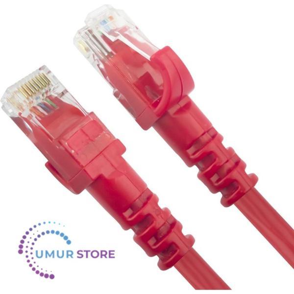 CAT6 Network-Ağ-Ethernet Kablosu Kırmızı - Image 1