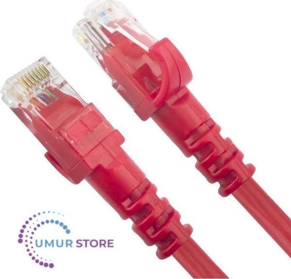 CAT6 Network-Ağ-Ethernet Kablosu Kırmızı - Image 1