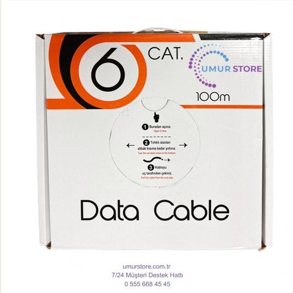 Cat6 U-Utp 100MT 24 Awg (Cca) Network Kablosu - Image 1