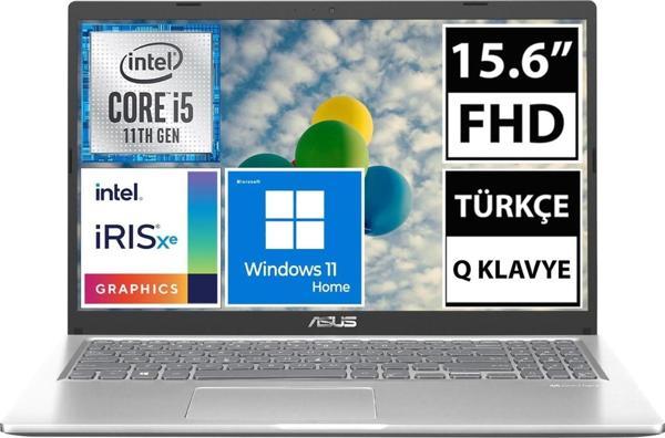 ASUS X515EA-BQ1830W / INTEL i5-1135 / 8GB / 256GB / ONBOARD / 15.6" / WINDOWS11 - Image 1