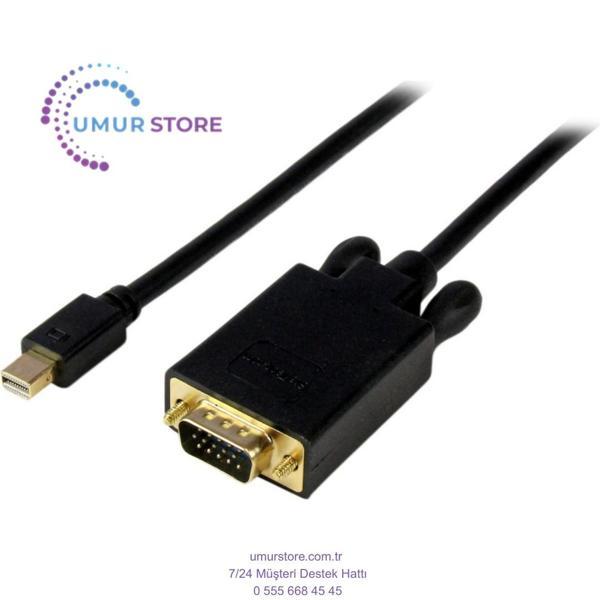 Minidisplayport VGA Kablo 1.8 Metre Mini Displayport VGA Kablo - Image 1
