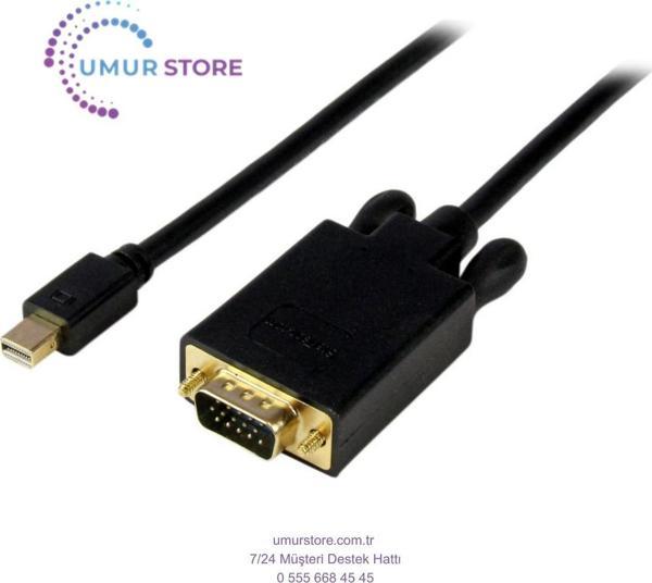 Minidisplayport VGA Kablo 1.8 Metre Mini Displayport VGA Kablo - Image 1