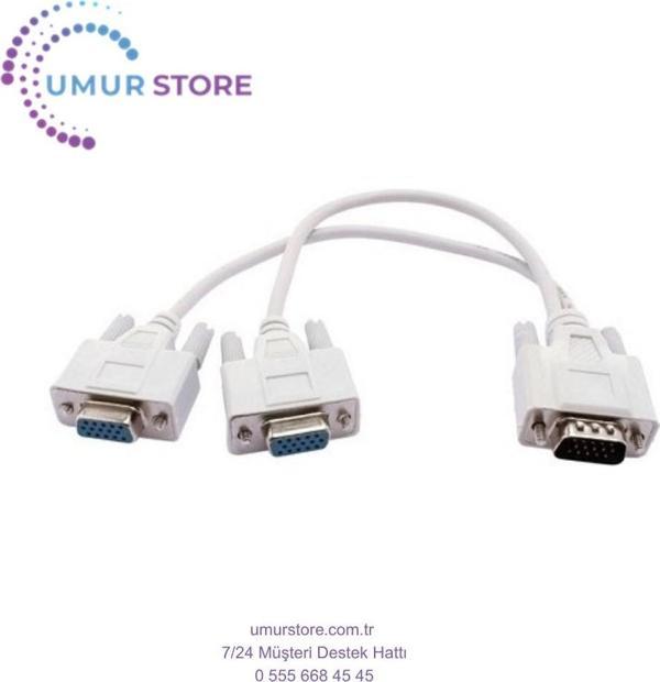 VGA152 30CM VGA (E) - 2-Li VGA (D) Görüntü Kablosu - Image 1