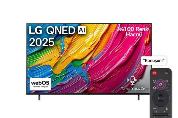 LG 55qned80a6a 55'' 140 Ekran Uydu Alıcılı 4k Ultra Hd Smart Webos Qned Tv - Image 1