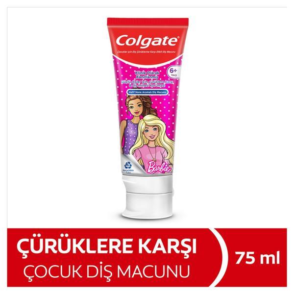 Colgate Barbie Çocuk Diş Macunu 75 Ml - Image 1