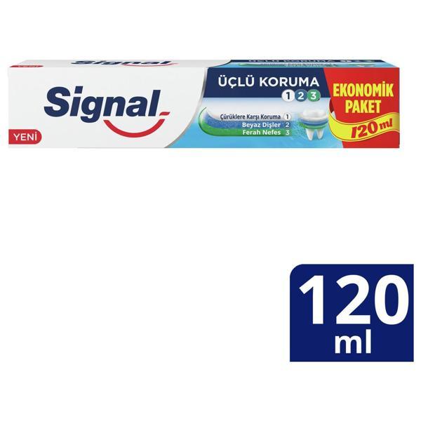 Signal Diş Macunu Üçlü Koruma 120 Ml - Image 1